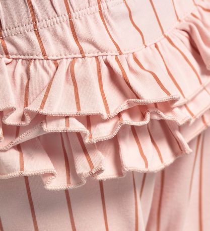 Hummel Shorts - HMLFrannie - Rosa m. Streifen
