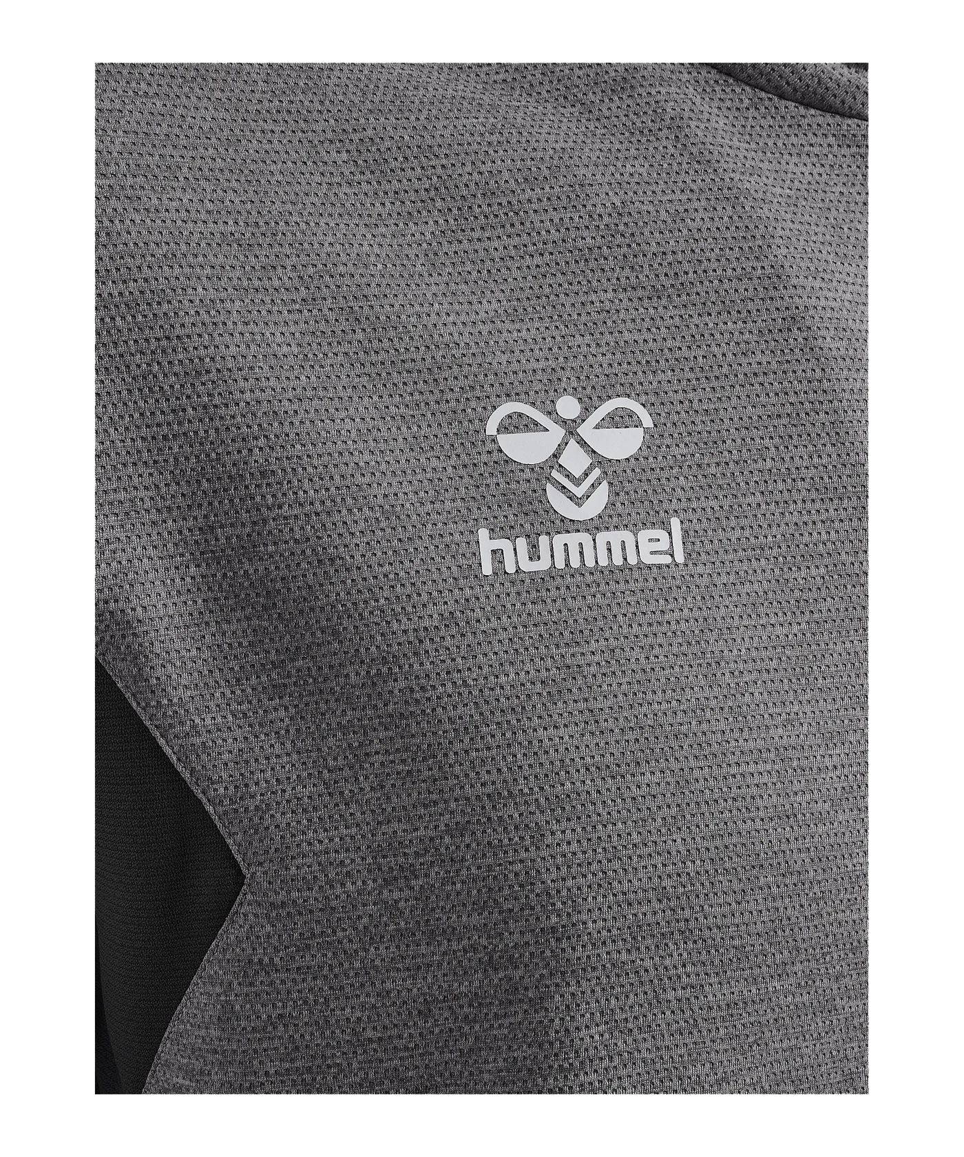 Hummel hmlAUTHENTIC HalfZip Sweatshirt Grau F2006