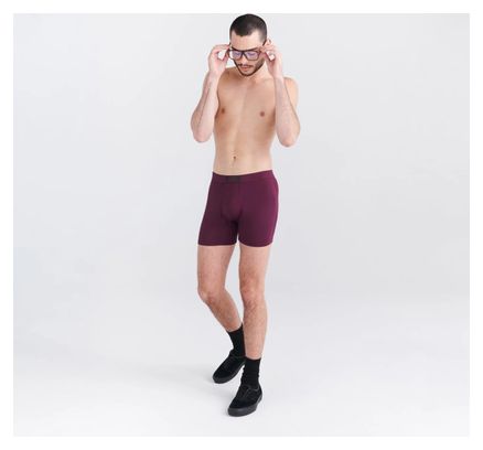 Lot de 3 Boxers Saxx Ultra Super Soft Fly Noir/Gris/Bordeaux Homme