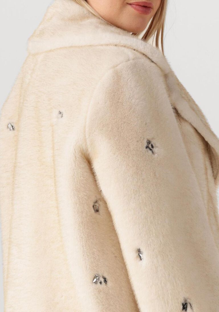 creme luisa cerano faux fur jas 428518/4191