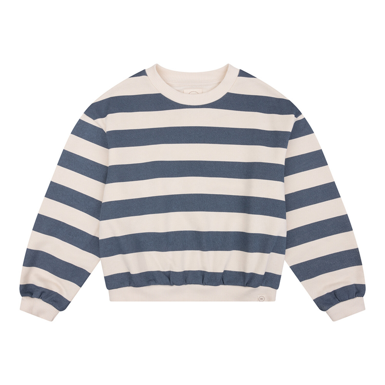 Navy Natural | Jules sweater ijsblue