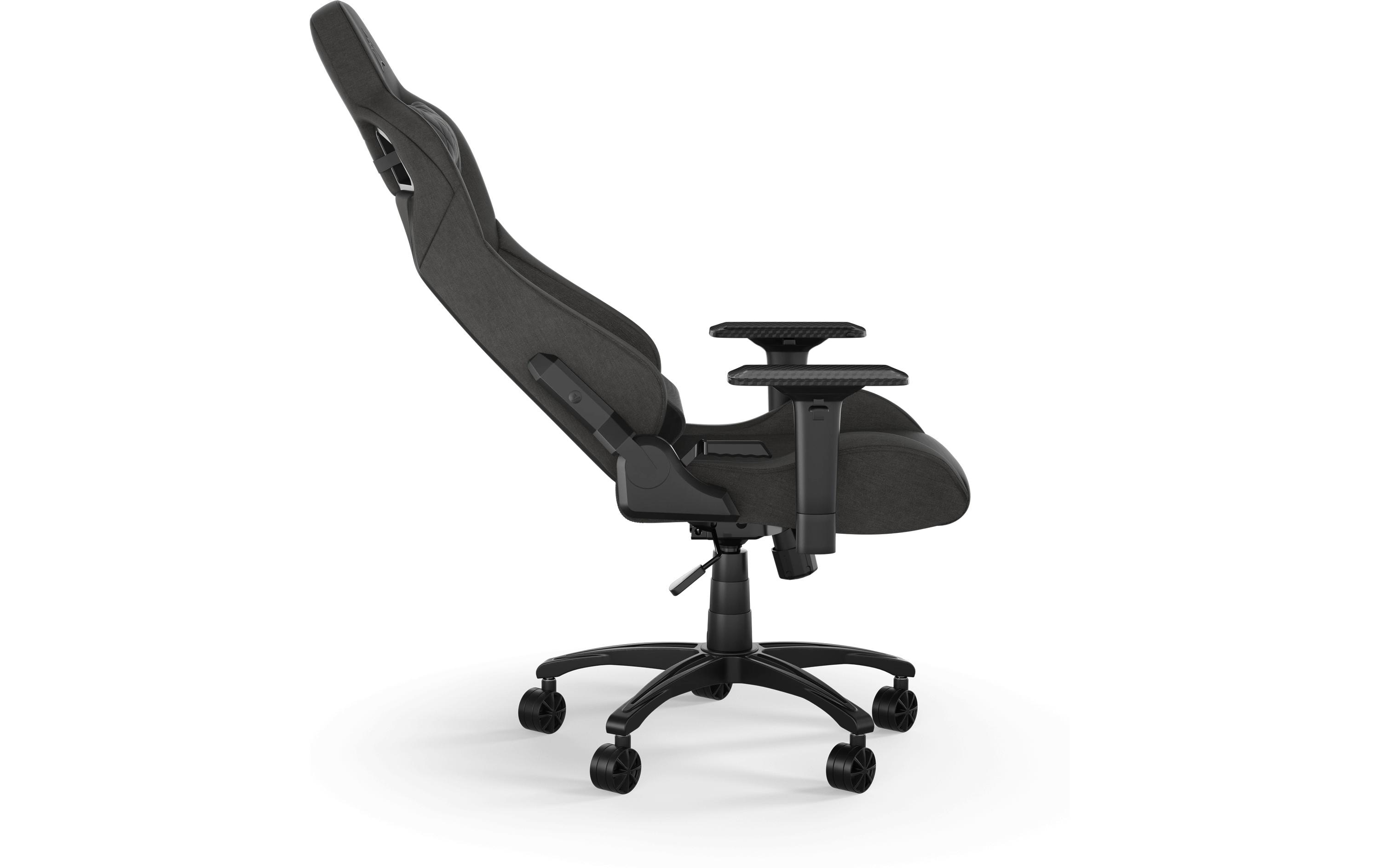 Gaming-Stuhl T3 Rush (2023) Schwarz<br>Ergonomischer Racing-Gaming-Stuhl mit einer Belastbarkeit von bis zu 120 kg