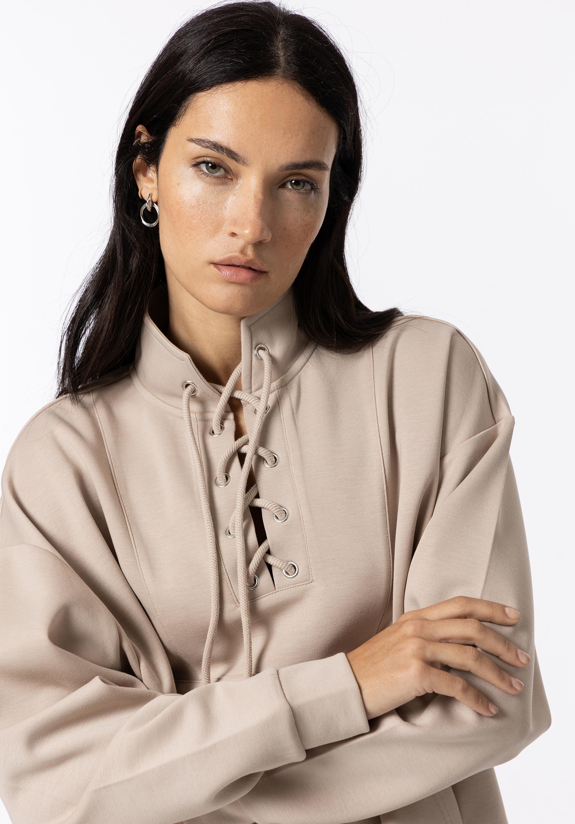 Sweatshirt com Cordão