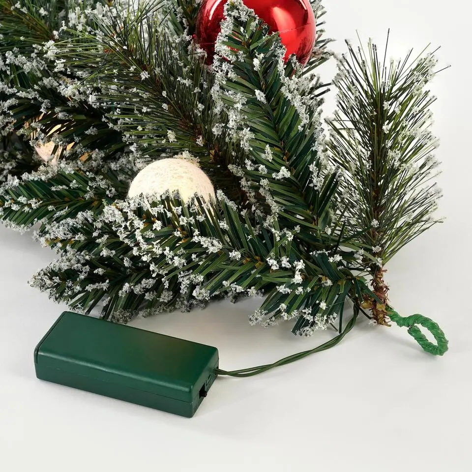 Black Box Trees Kaprun Guirlande met Verlichting - L270 x Ø25 cm - Groen