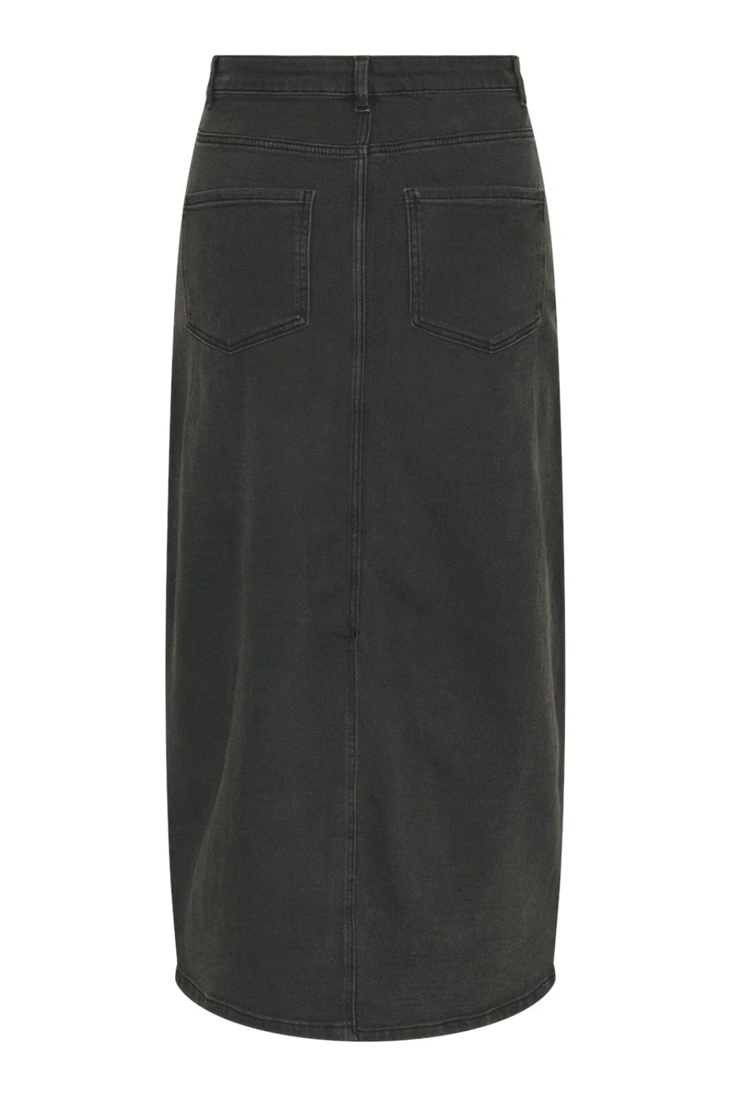 Pieces Pcatikka Ankle Denim Skirt Mm 4641946 grey denim