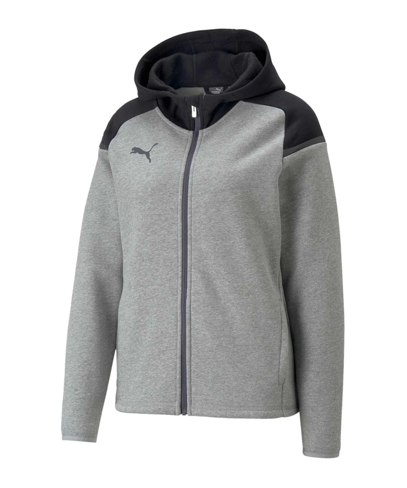 PUMA teamCUP Casuals Kapuzenjacke Damen Grau F13