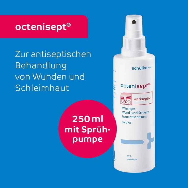 Octenisept Wund-Desinfektion Spray mit Sprühpumpe, 250 ml
