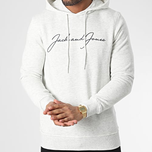 Sweat Capuche Ferry Gris Clair Chiné
