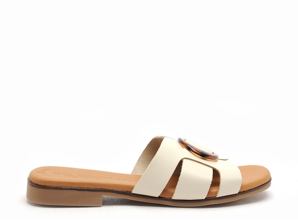 Eva frutos mules et sabots plats femme 3064 beige