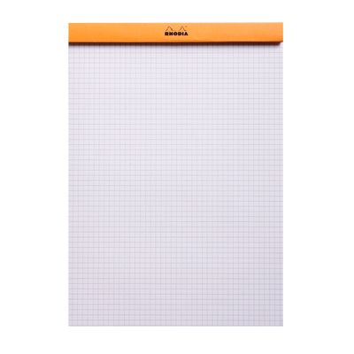 Rhodia - Bloc notes N°18 - A4 - petits carreaux