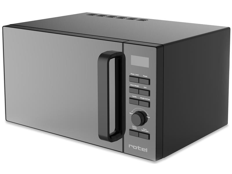 Rotel Mikrowelle MW 1542CH mit Grill, 30 L, Schwarz Multifunktionale Mikrowelle