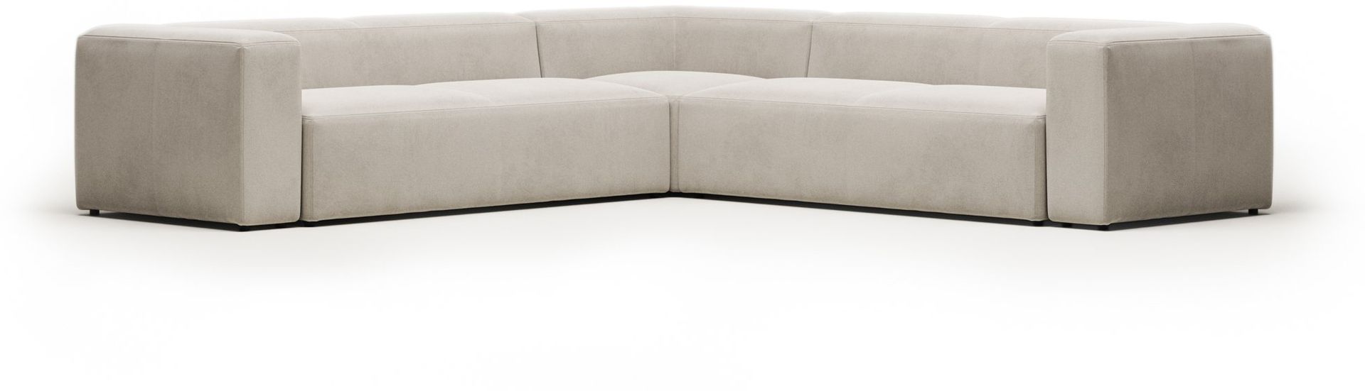 Hoekbank Blok Beige van Kave Home