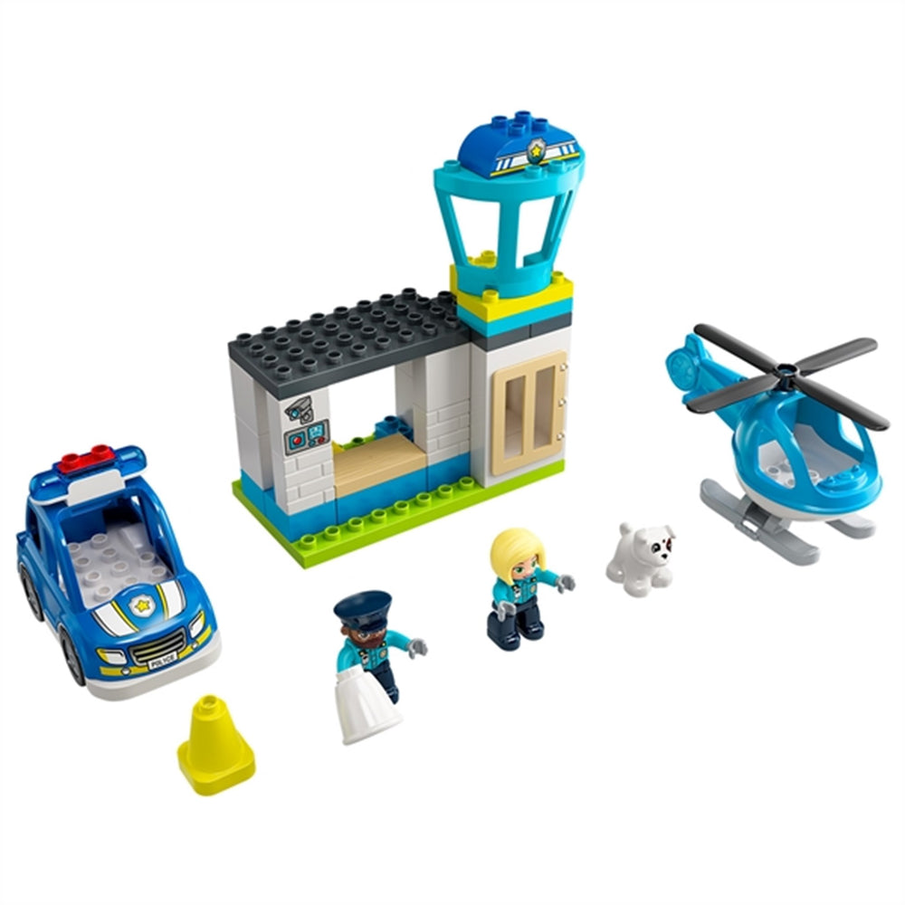 DUPLO® Politistation og Helikopter