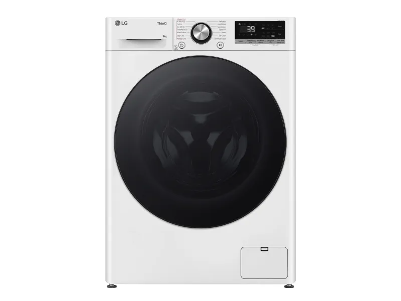 LG Serie R7 F2WR709S2W - Vaskemaskine - Wi-Fi - bredde: 60 cm - dybde: 53.5 cm - højde: 85 cm - frontbetjening - 9 kg - 1200 rpm - hvid