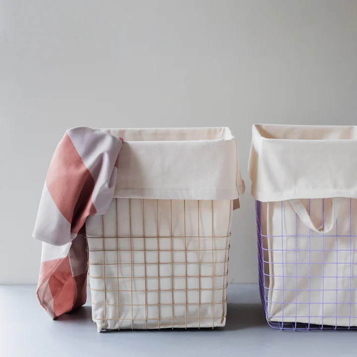 Mette Ditmer - Store-It Wäschekorb L, thyme green
