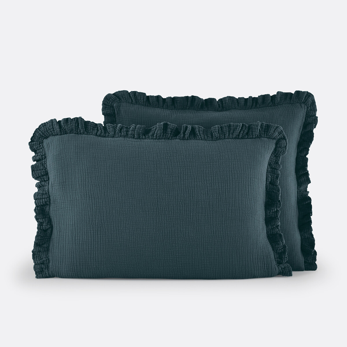 LA REDOUTE INTERIEURS<br>Fronha tetra lisa com folho, Kumla
