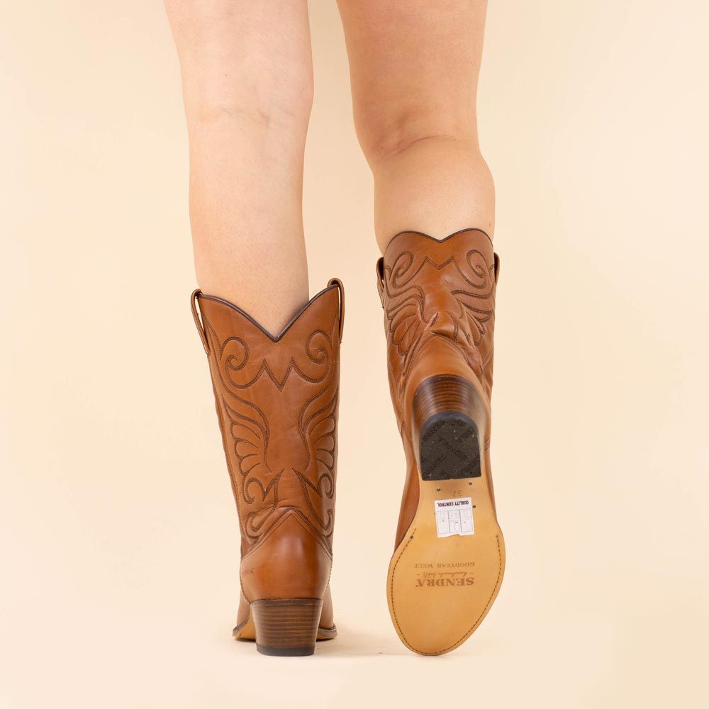 Sendra cowboyboots 18493 cuero