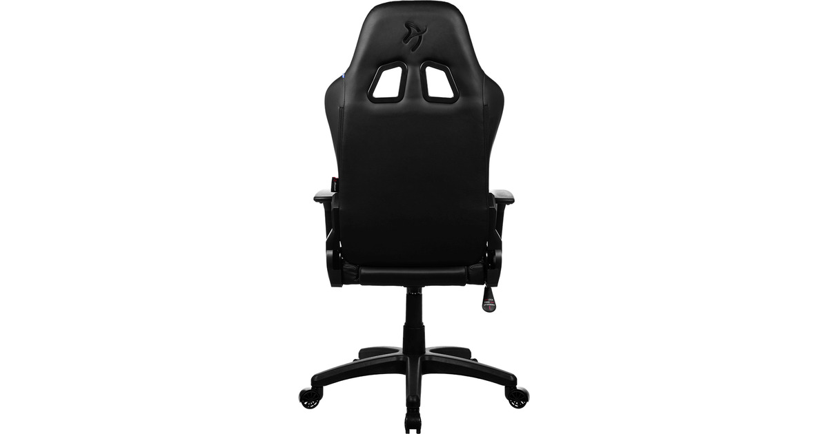 ArozziAvanti Soft Fabric - Pure Black gamestoel  (Zwart)
