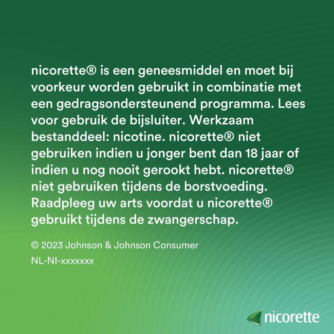 Nicorette Patch 25 MG 14 stuks