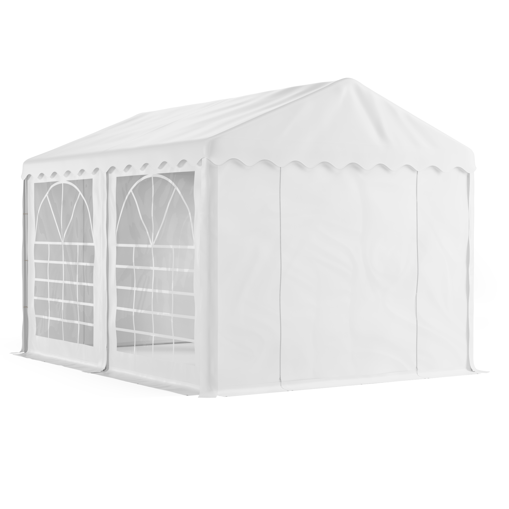 Profi PVC Partyzelt 3 x 4 m weiss