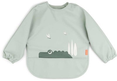 Done By Deer  Langermet Smekke med Lomme Croco, Green