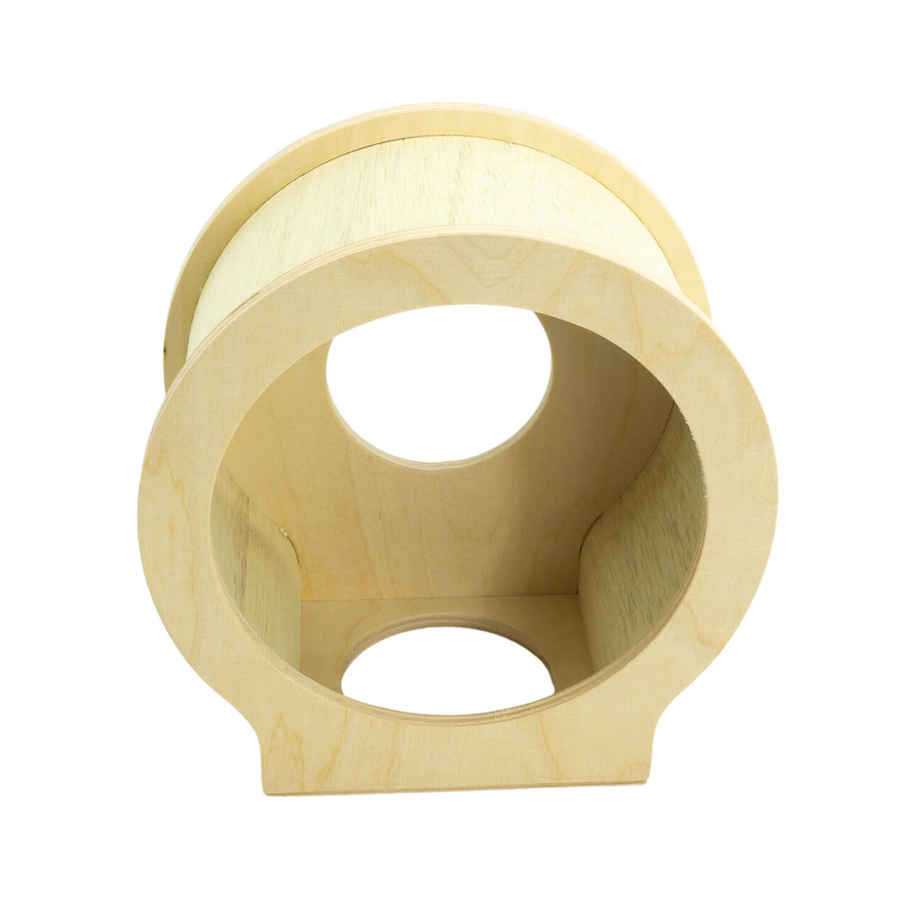 Getzoo Einkammernhaus (Ø 16cm) mit Tonuntersetzer