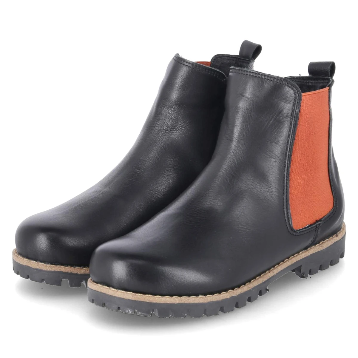 Andrea ContiChelsea Boots - schwarz/ rost