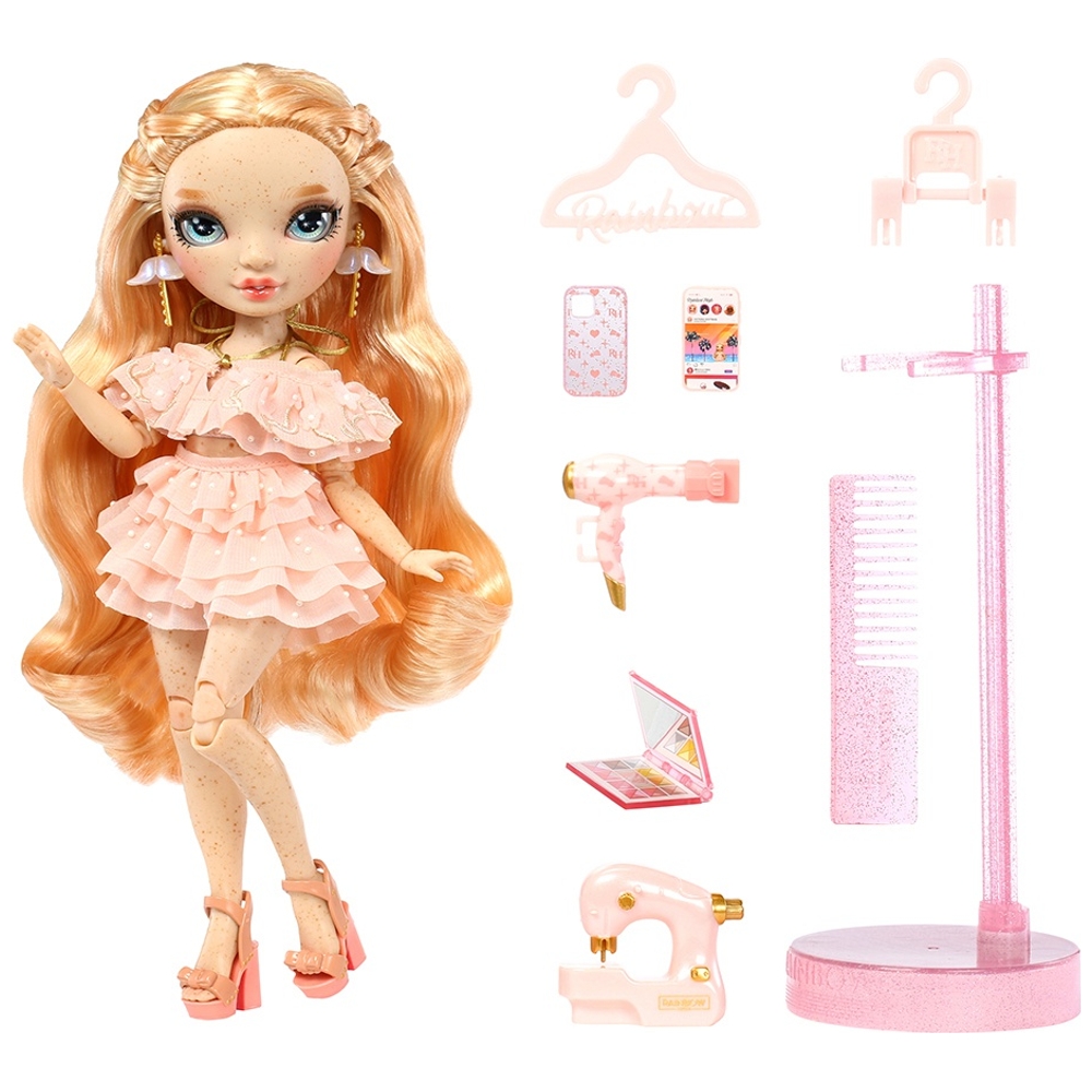 Rainbow High Fashion Puppenserie 5 - Victoria Whitman (Hellrosa)