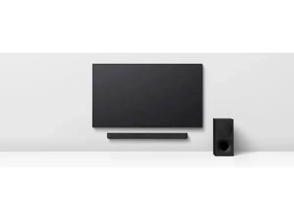 Sony HT-S400 - Lydbarsystem - til TV - 2.1-kanal - trådløs - Bluetooth - 330 Watt (Total)