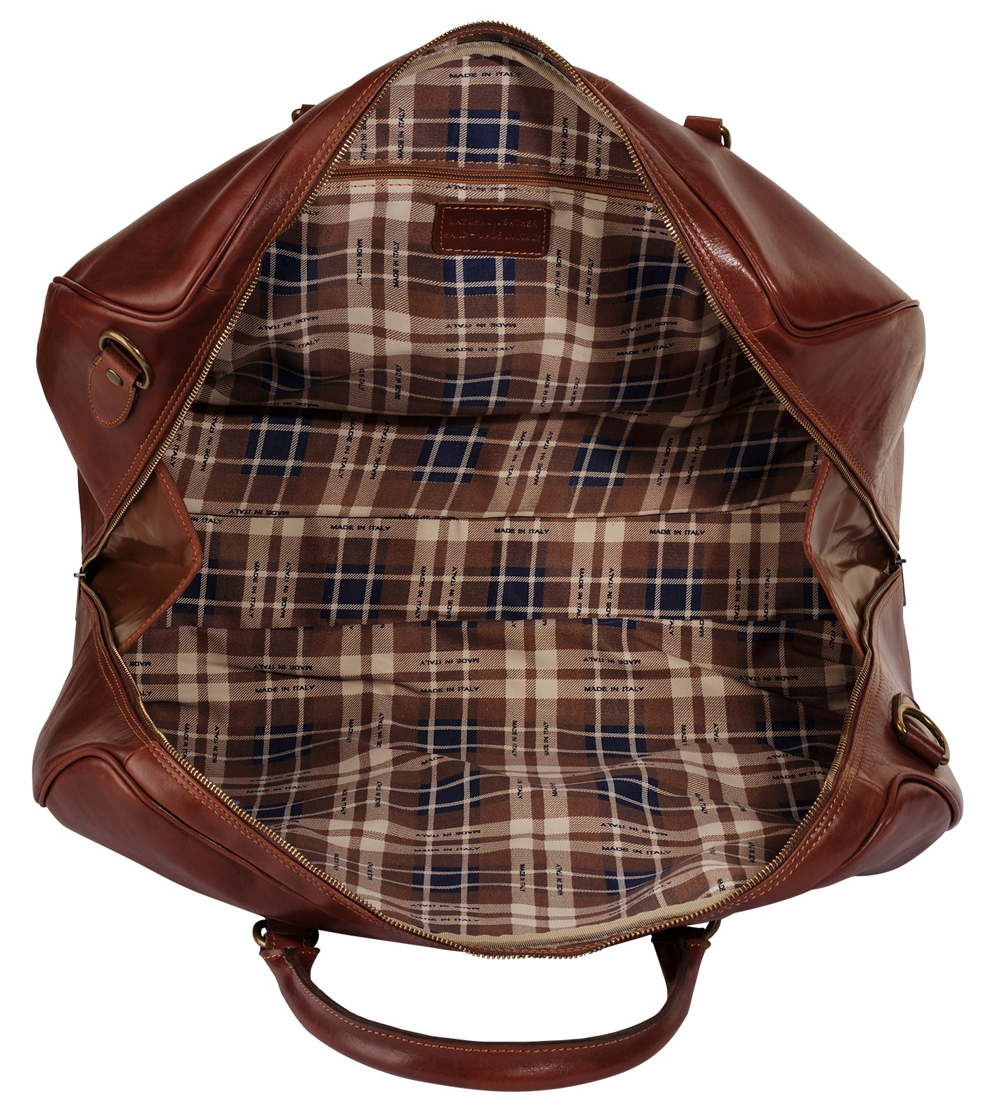 Piké Reisetasche »CALABRIA GRANDE« echt Leder, Made in Italy