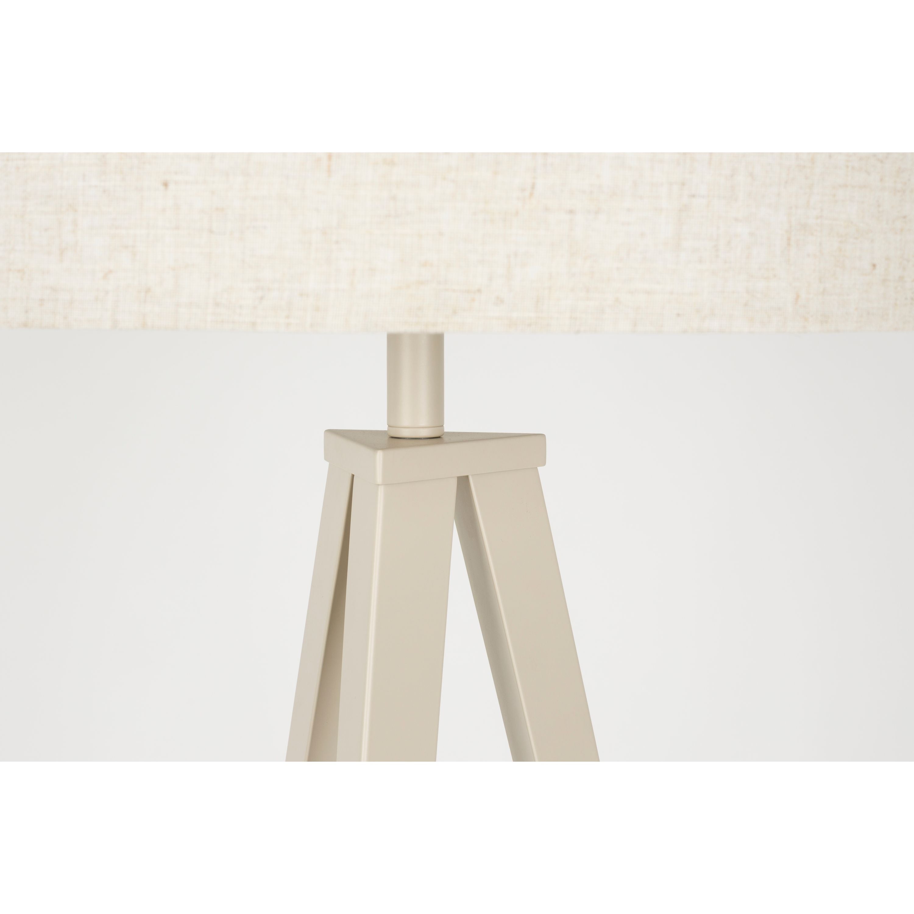 Zuiver Tripod Vloerlamp Beige
