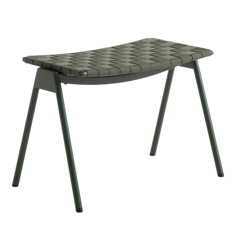 &tradition Ville AV46 Outdoor voetenbank Bronze Green