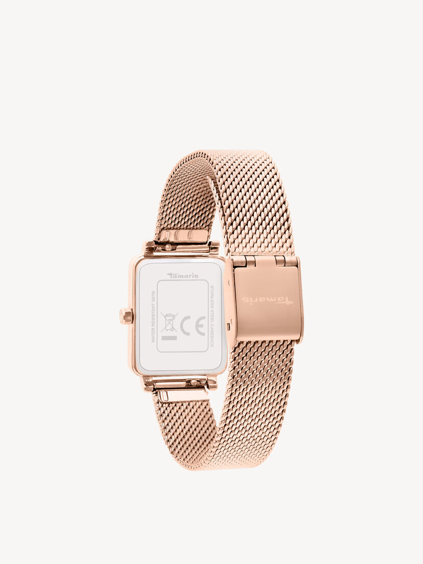 Horloge - rosegoud