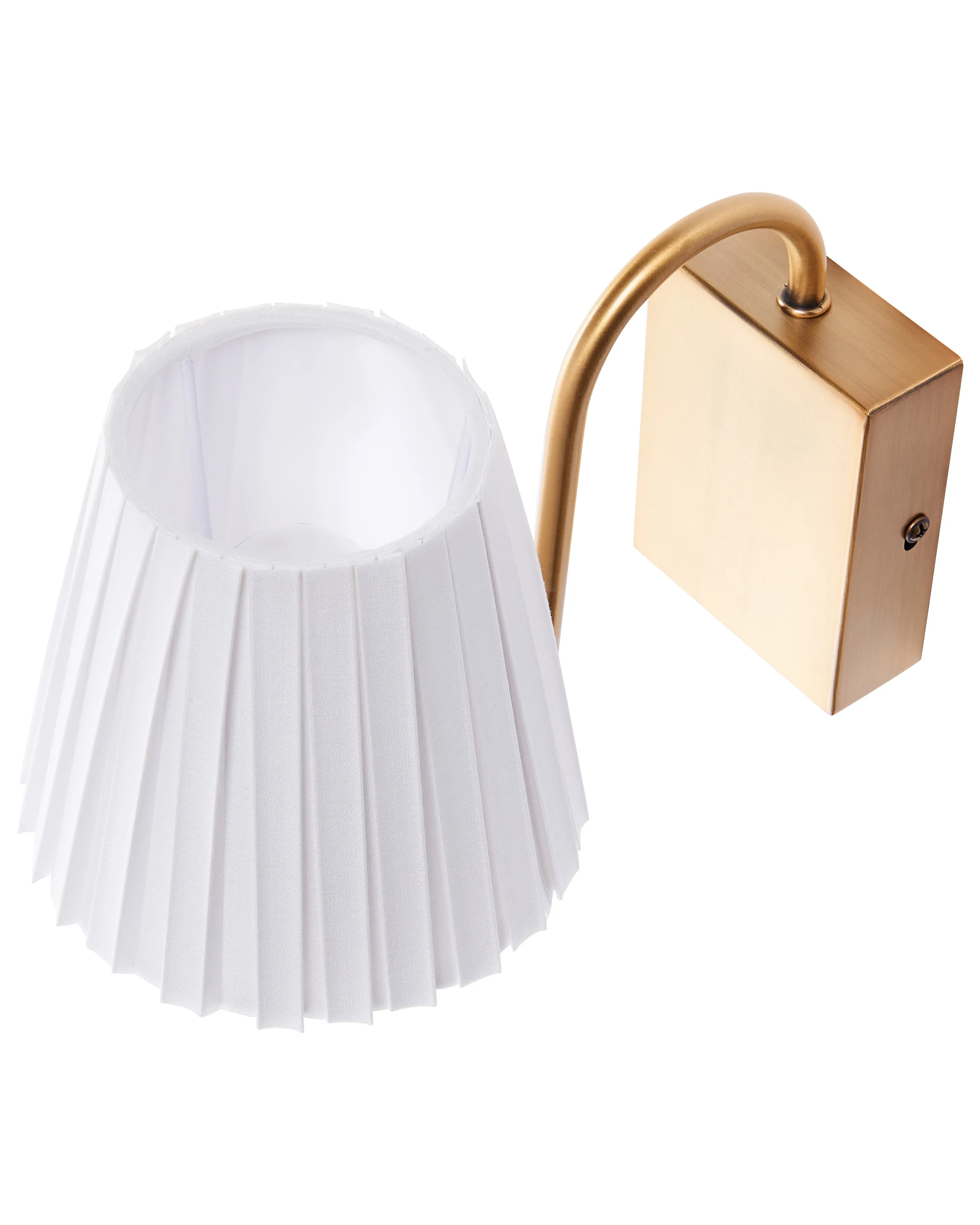 Set van 2 wandlampen TOLKA Metaal Wit