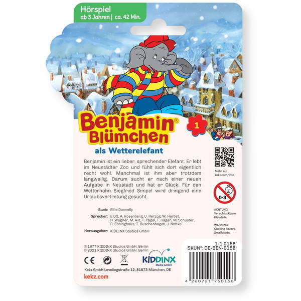 KekzKekz   Audiochip Benjamin Blümchen als Wetterelefant