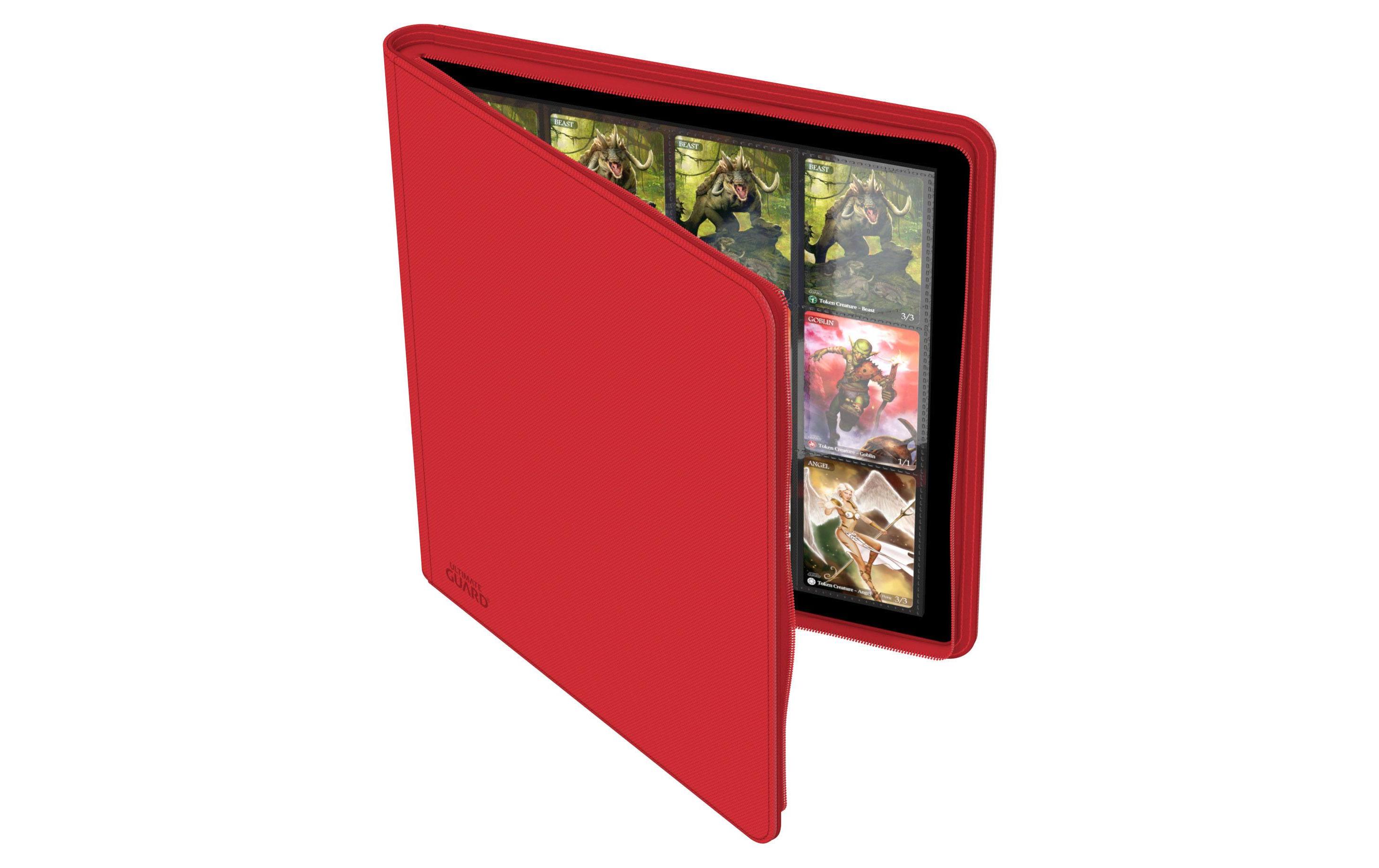 Karten-Portfolio QuadRow ZipFolio 480 24-Pocket, rot24 Pocket Portfolio