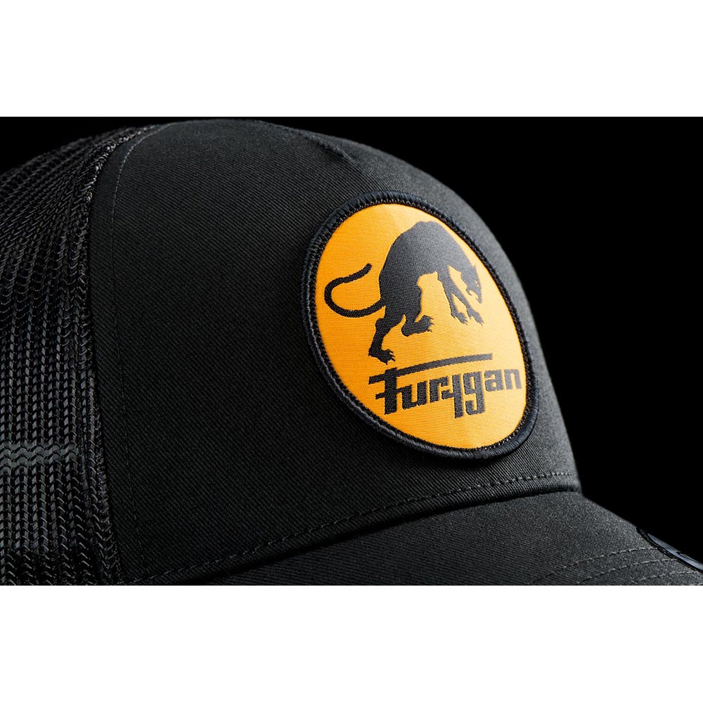 Furygan - Casquette trucker Logo Noir / Jaune