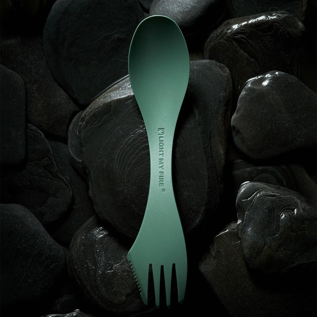 Light My Fire Light My Fire Spork Large Serving Hazyblue