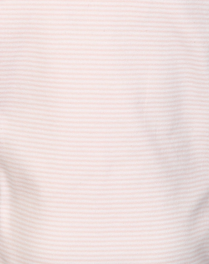 Langarmshirt BASIC geringelt in rosa/weiß