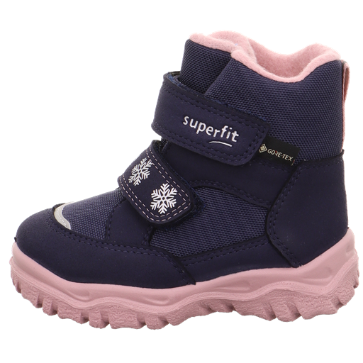 Superfit Husky 1 Vinterstøvler, Blue/Pink, 28