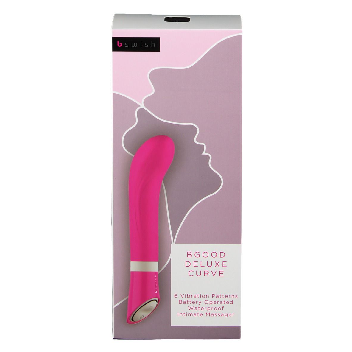 Vibrator bgood Deluxe Curve Petal pink
