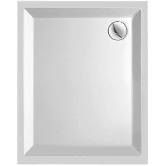 Plieger Kwadrant douchebak rechthoekig 100x80x5cm wit