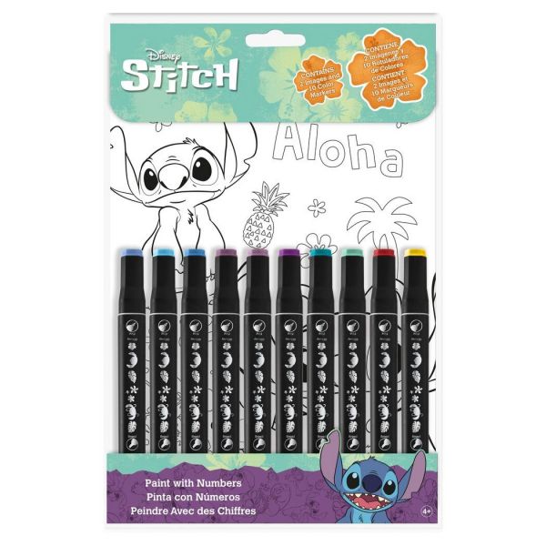 Disney Conjunto de Colorir Stitch