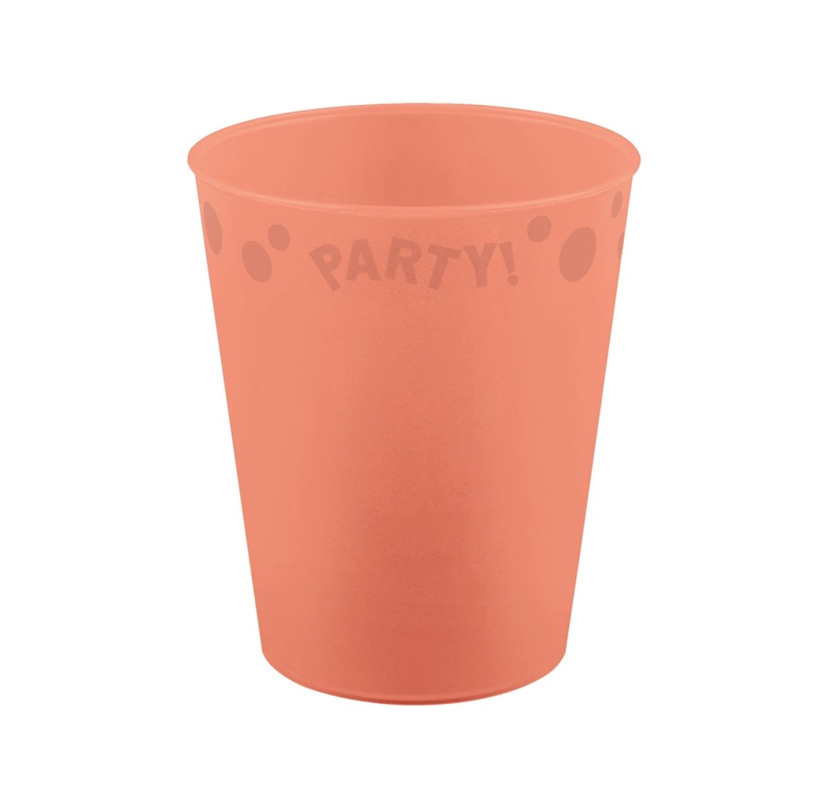 Party Beker Oranje Pastel 250ml