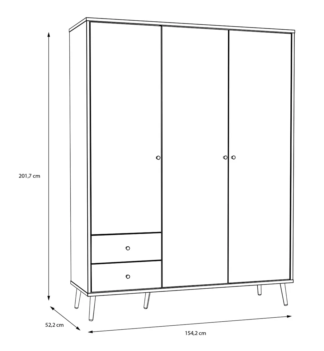 Kleiderschrank Harllson