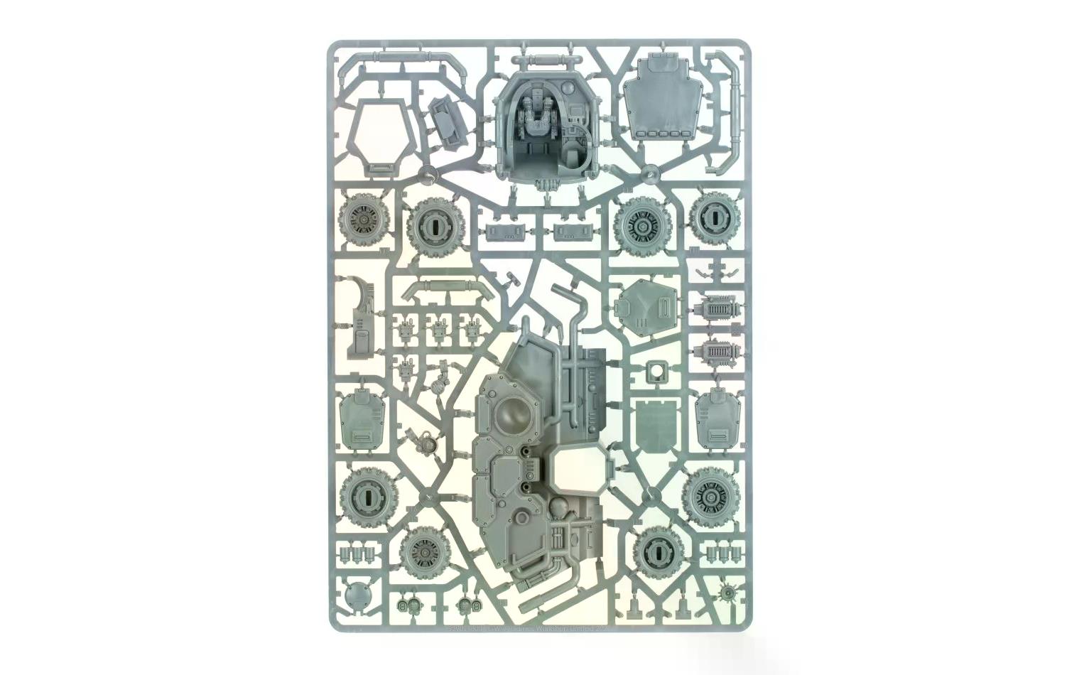 Fahrzeug Warhammer 40.000 Hekaton LandefestungWarhammer 40.000 Miniatur Leagues of Votann: Hekaton Landefestung