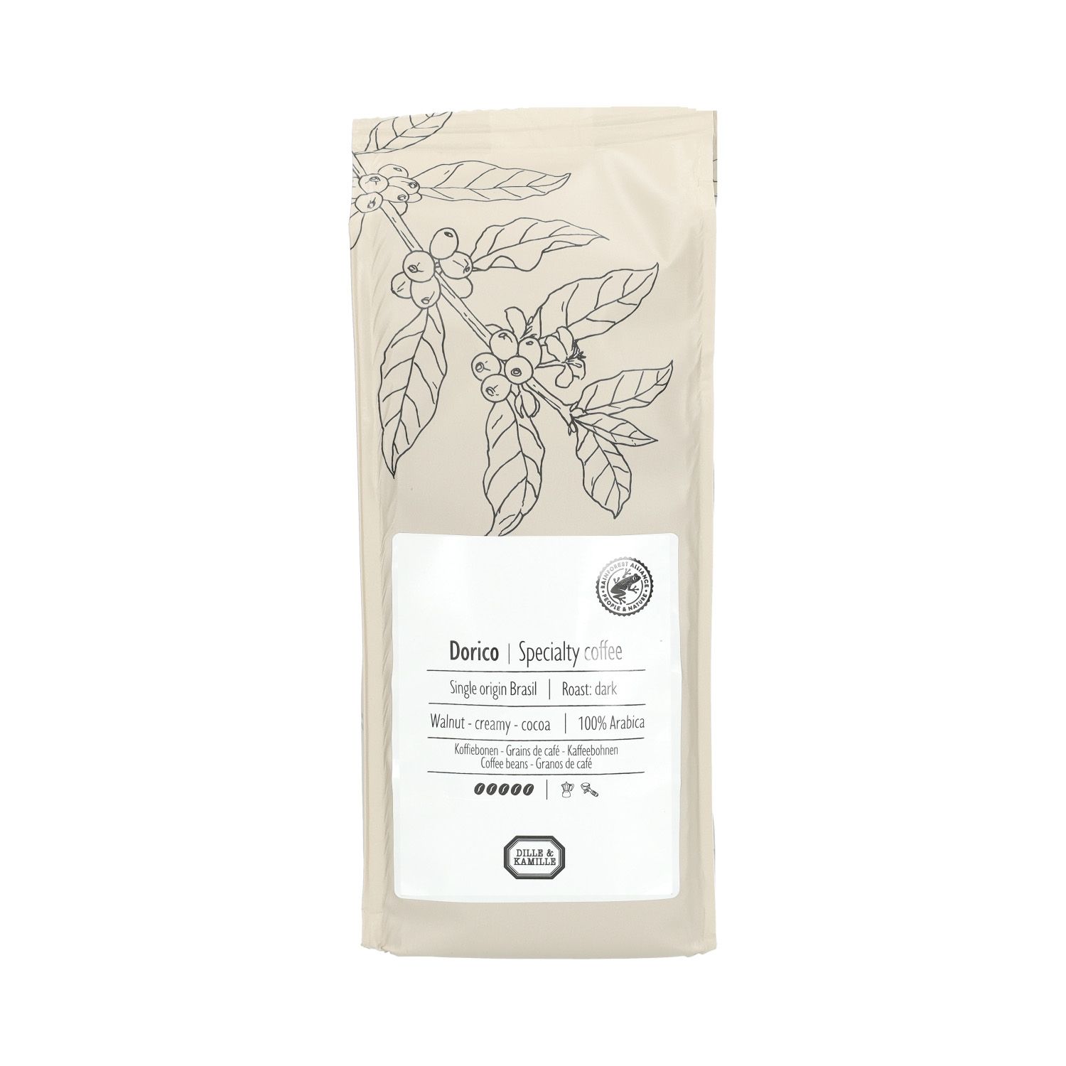 Koffiebonen, Dorico Brazilië, 250 gram