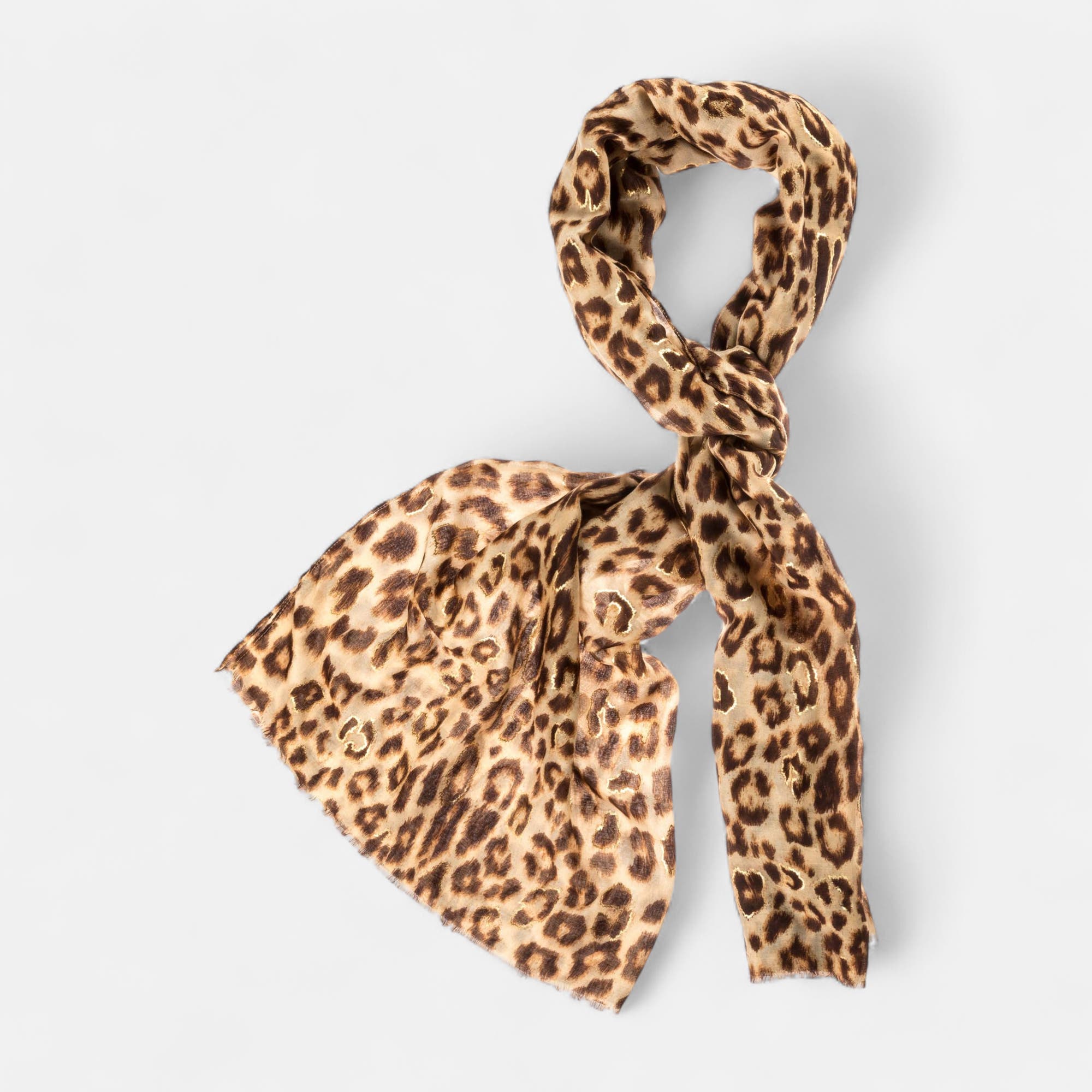 Foulard beige