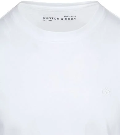 Scotch And Soda Core T-Shirt Wit 179191-100 kopen