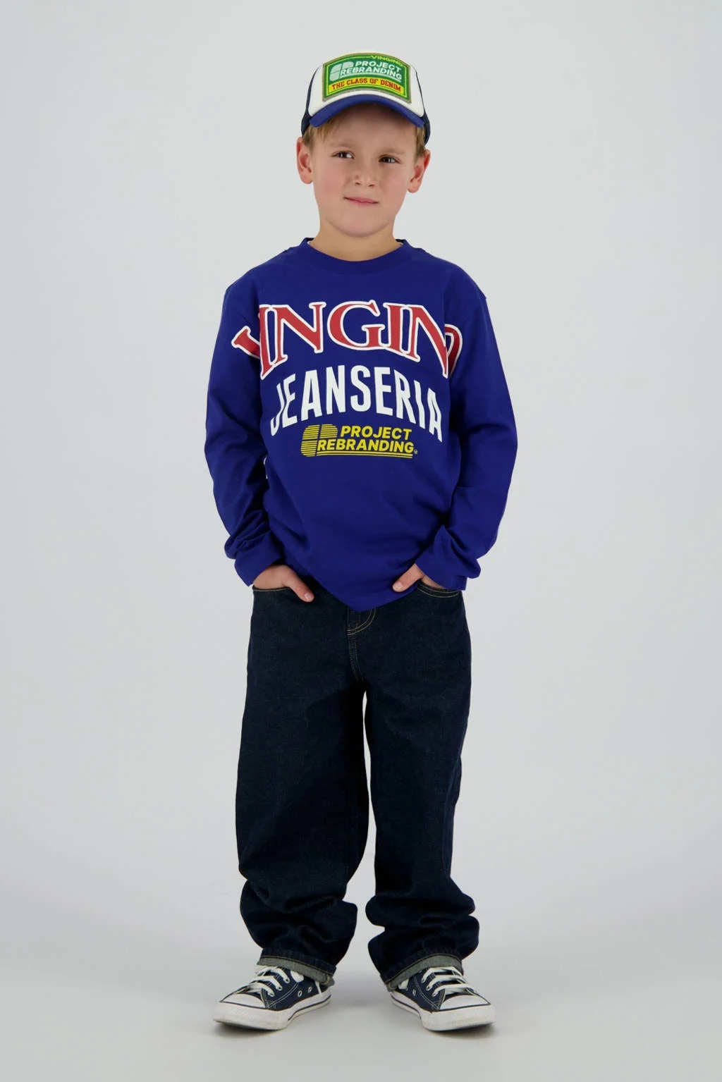 Vingino longsleeve blauw